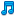Blue iTunes Icon 16x16 png